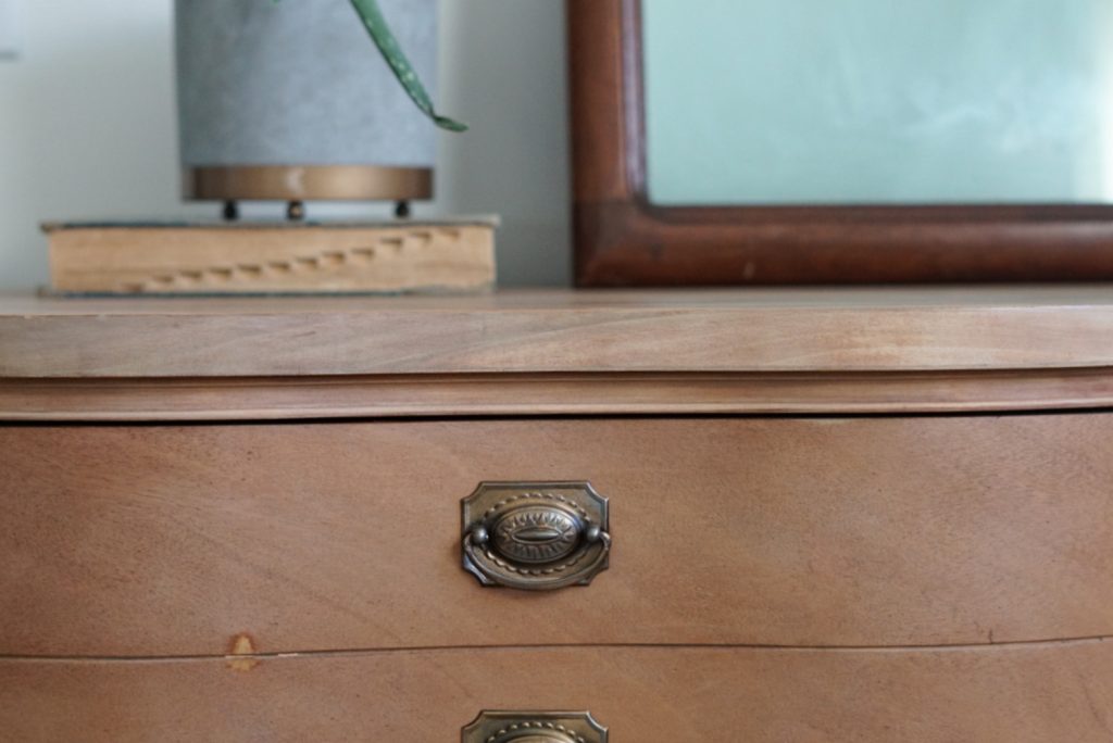 Relooking meuble merisier