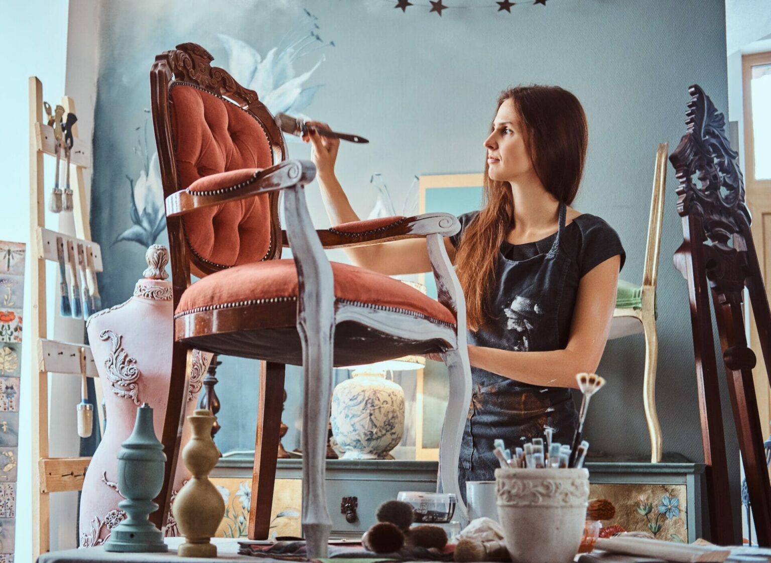 Peindre un fauteuil en tissu le secret pour un fini souple et doux — free download