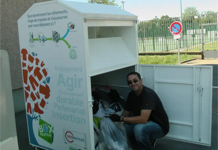 Où trouver un container à vêtements près de chez vous