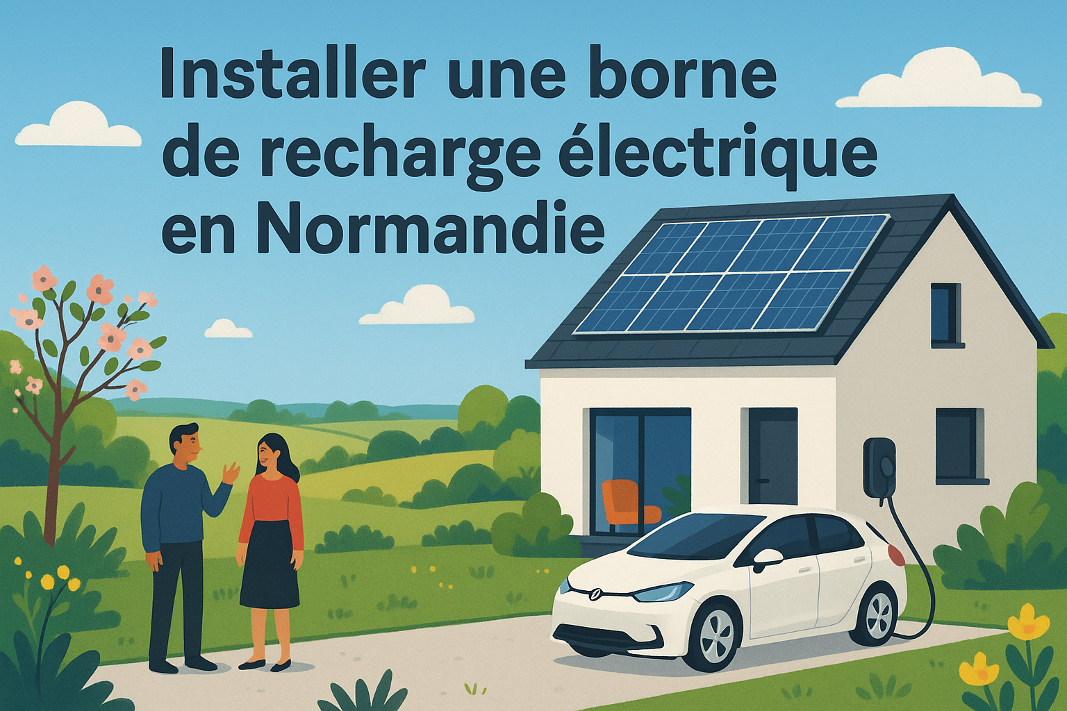 Comment installer une borne électrique pour voiture en Normandie : Guide pratique et conseils