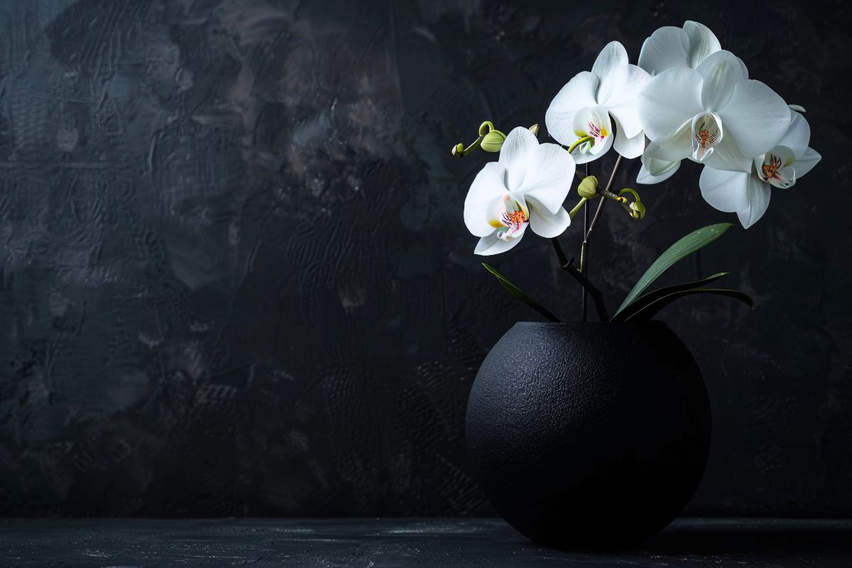 Orchidée : pourquoi il faut absolument la placer dans un pot noir selon les experts ?