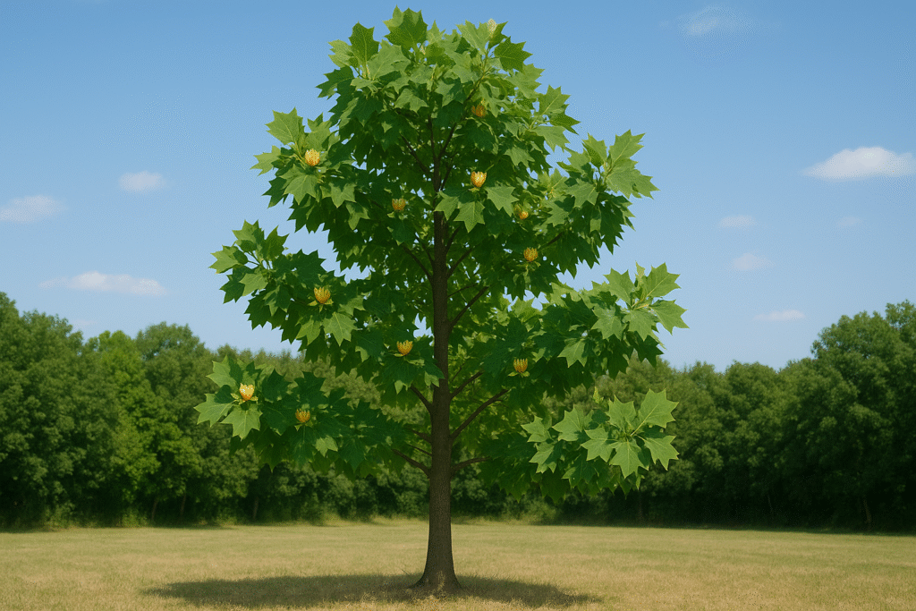 inconvénient du tulipier de Virginie : sa taille