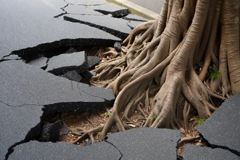 inconvénient du tulipier de Virginie : Inadaptation aux jardins restreints