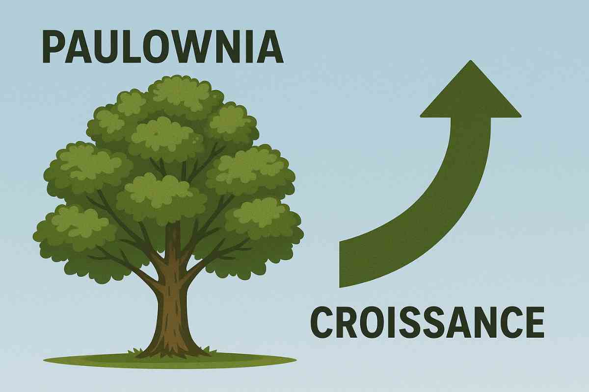 Quelle est la vitesse de croissance du paulownia ?