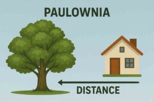 paulownia distance maison