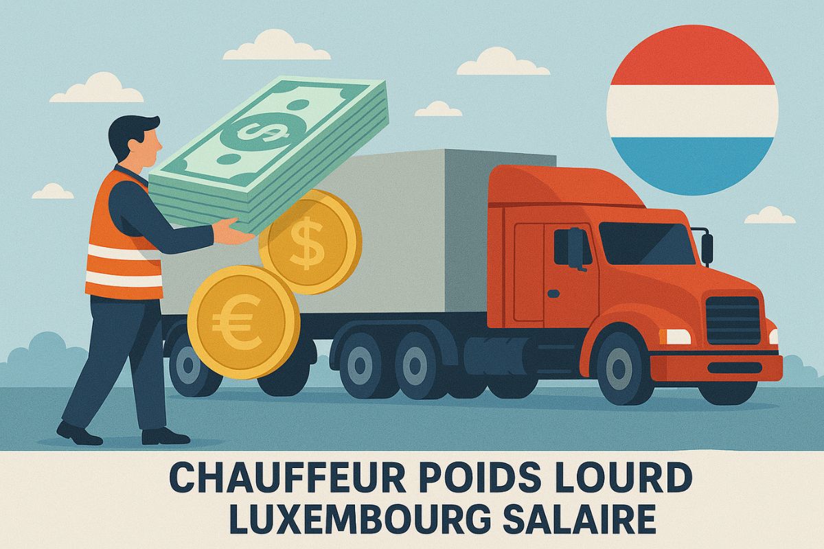 Quel est le salaire d&rsquo;un chauffeur poids lourd au Luxembourg ?