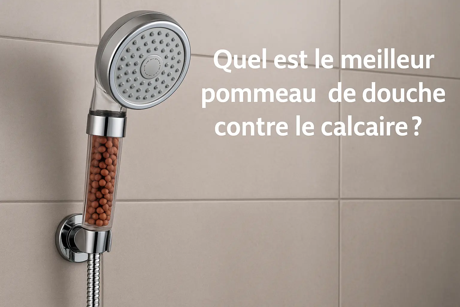 Quel est le meilleur pommeau de douche contre le calcaire ?