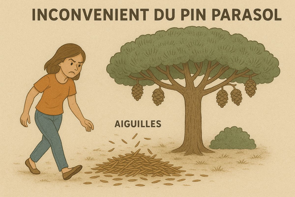 Quels sont les inconvénients du pin parasol ?