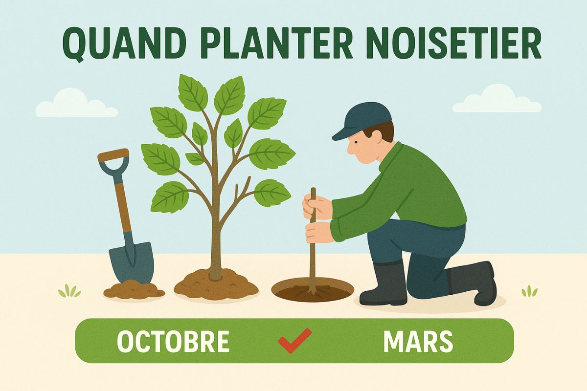 Quand planter un noisetier ?