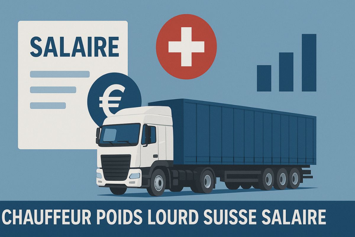 Quel est le salaire d&rsquo;un chauffeur poids lourd en Suisse ?