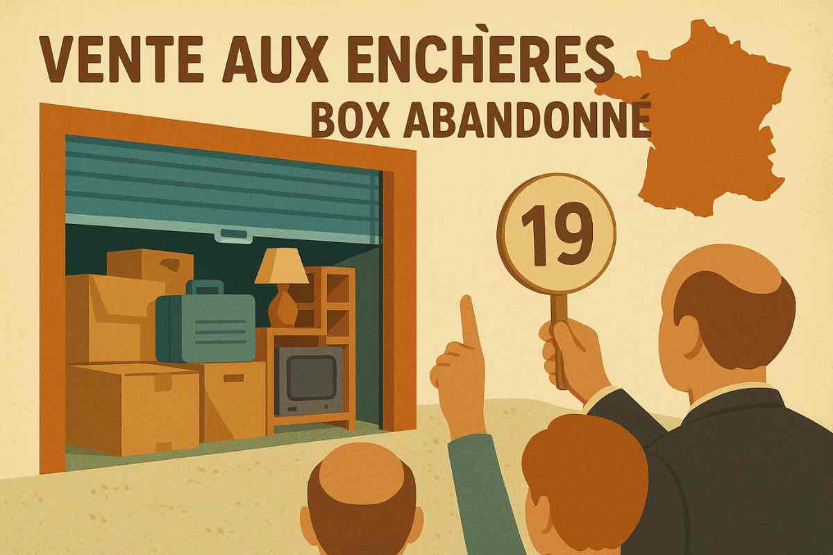 Vente aux enchères de box abandonnés en France : chasse au trésor ou piège à éviter ?