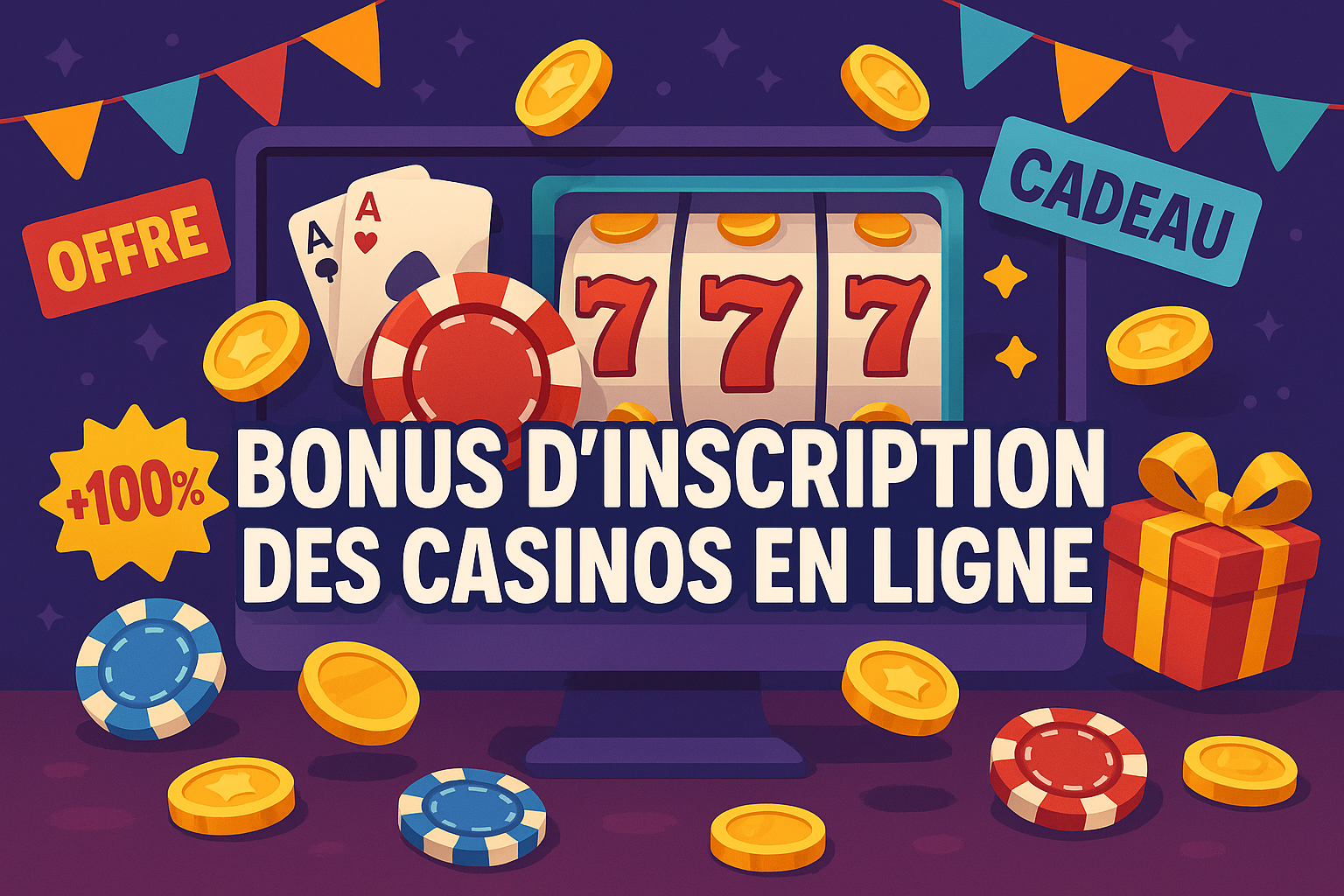 Pourquoi les casinos en ligne mettent en place des bonus d&rsquo;inscription ?