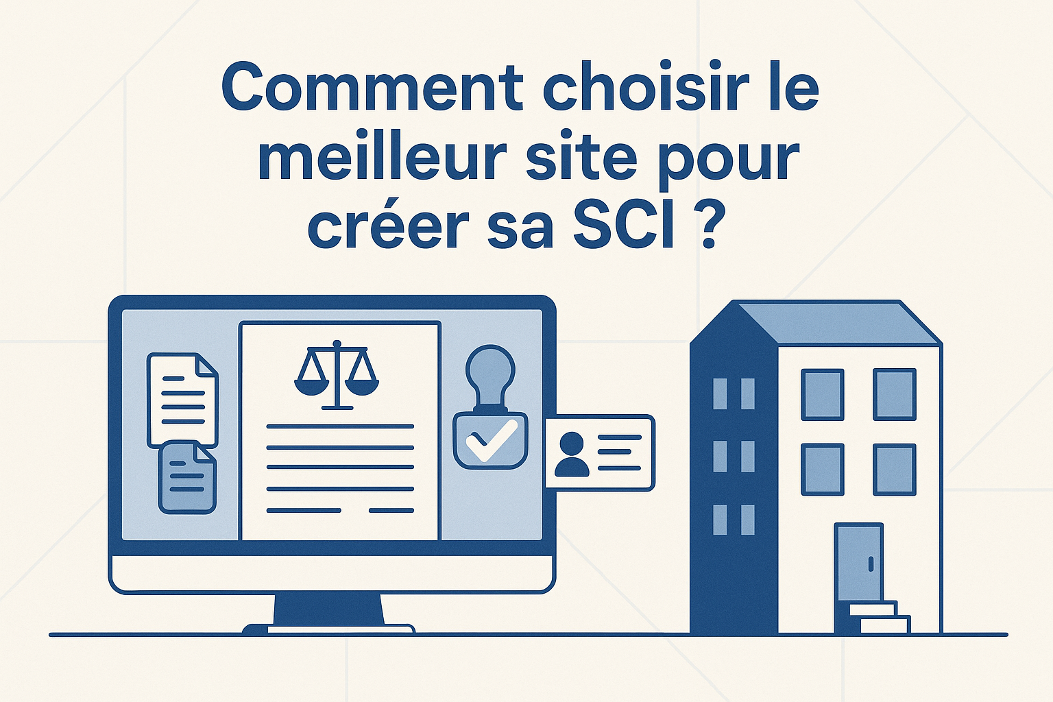 Comment choisir le meilleur site pour créer sa SCI ?