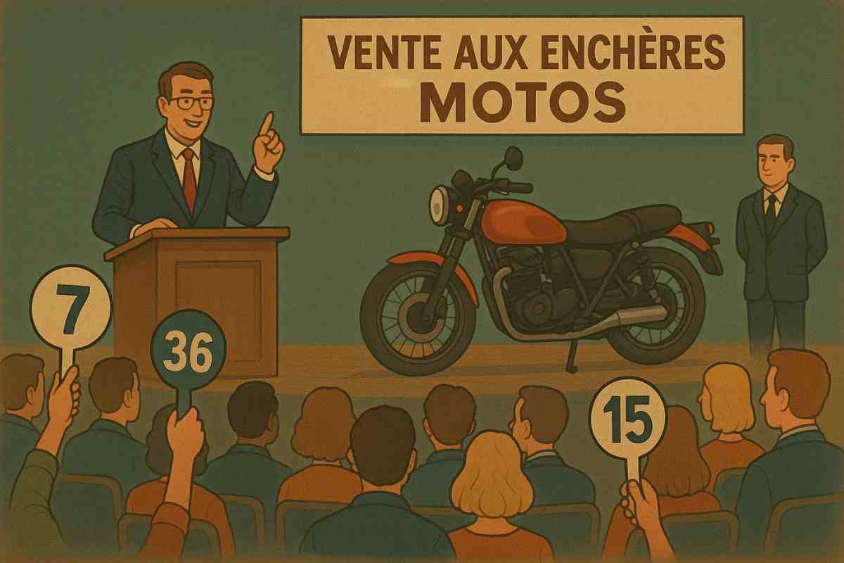 Moto vente aux enchères : comment réussir votre achat ?