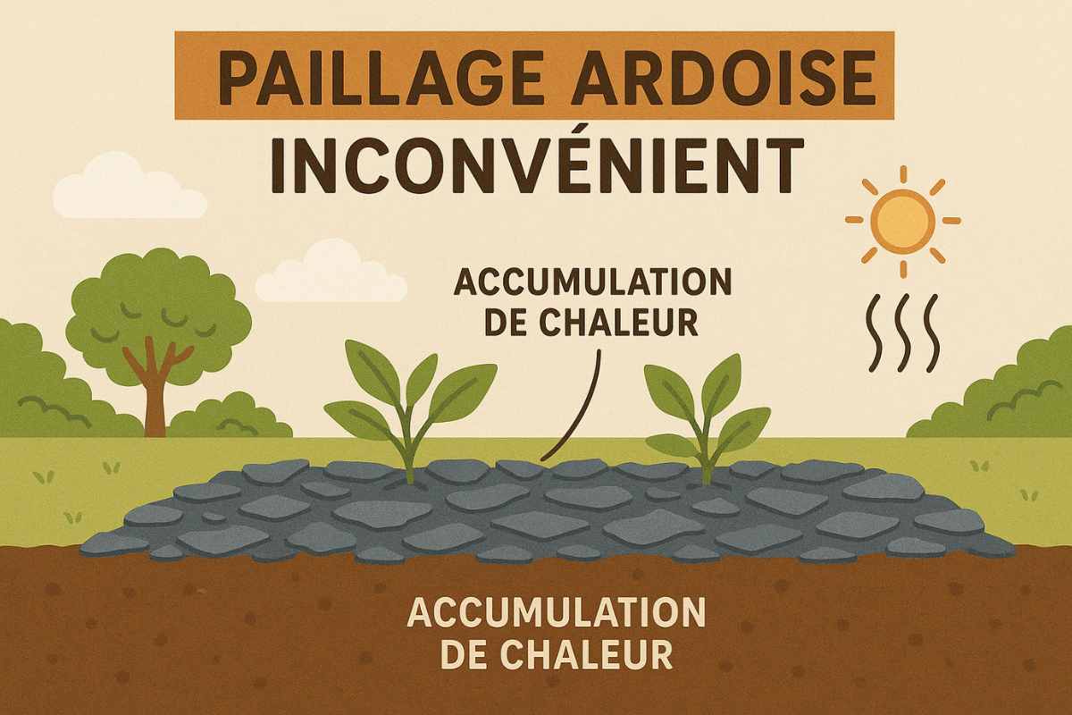 Quels sont les inconvénients du paillage d&rsquo;ardoise ?