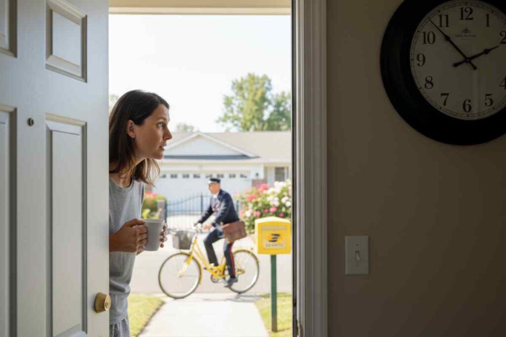 heure de passage facteur