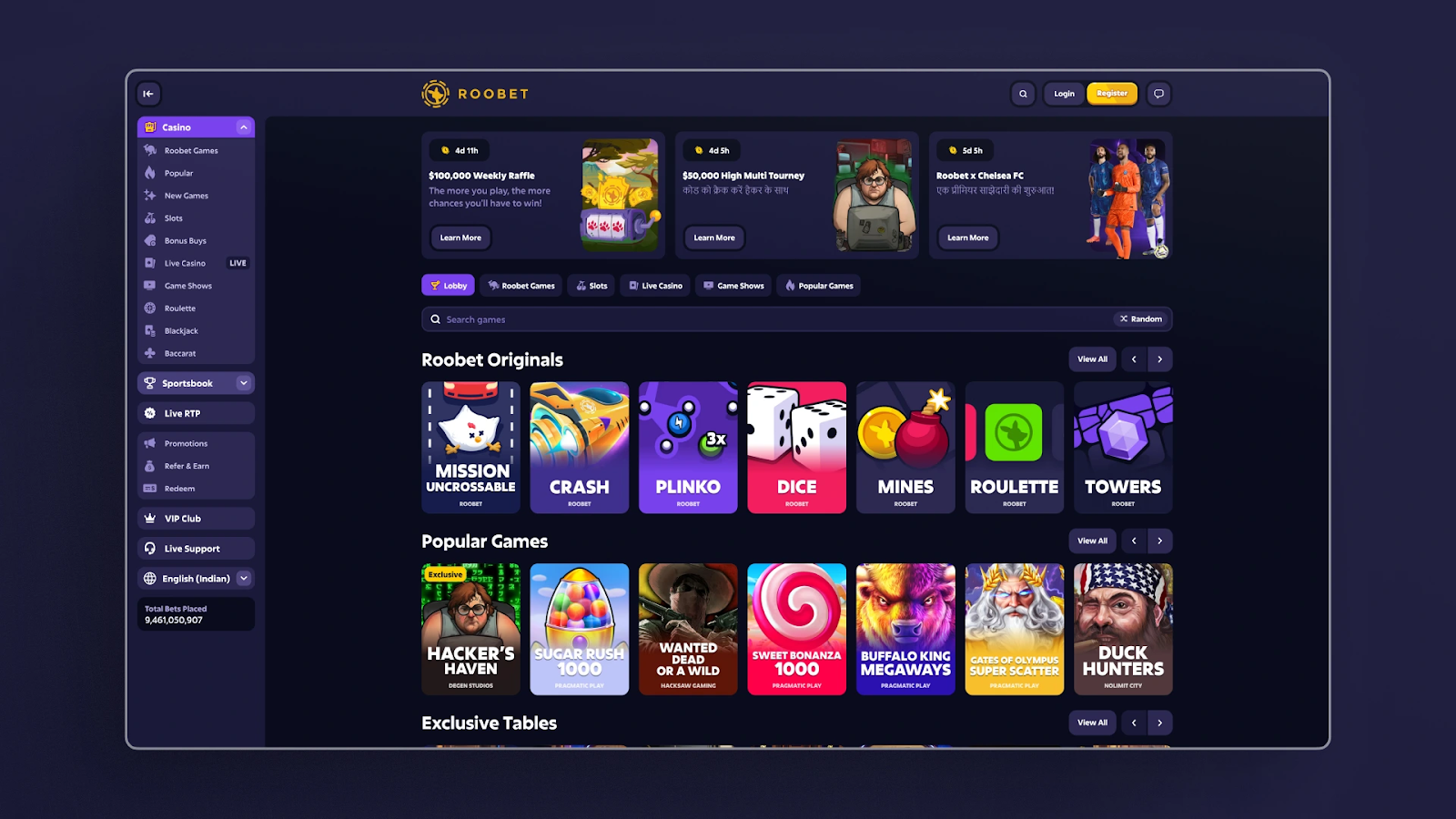 Roobet Casino: Paiement Instantané sans Risque