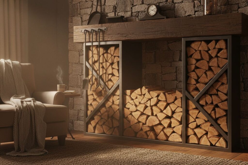 stockage bois de chauffage intérieur (1)
