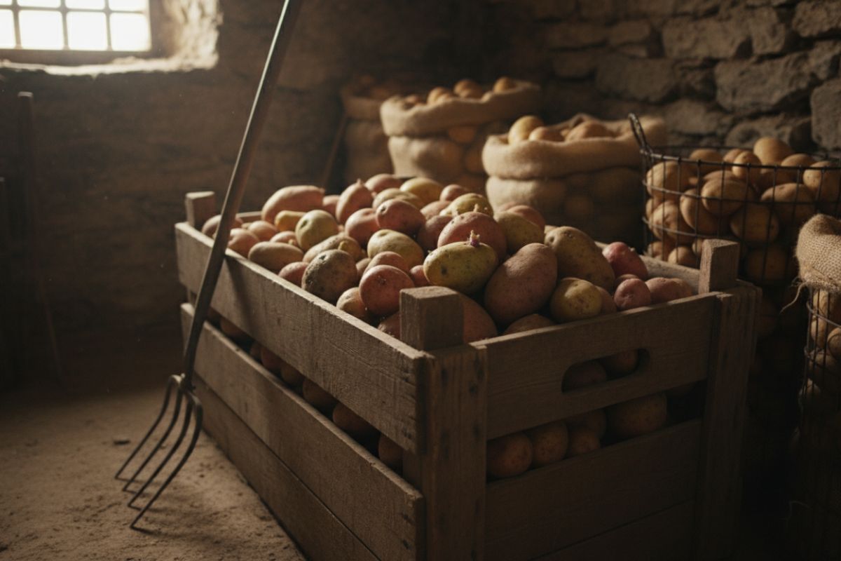 Comment stocker des pommes de terre pour les conserver longtemps ?