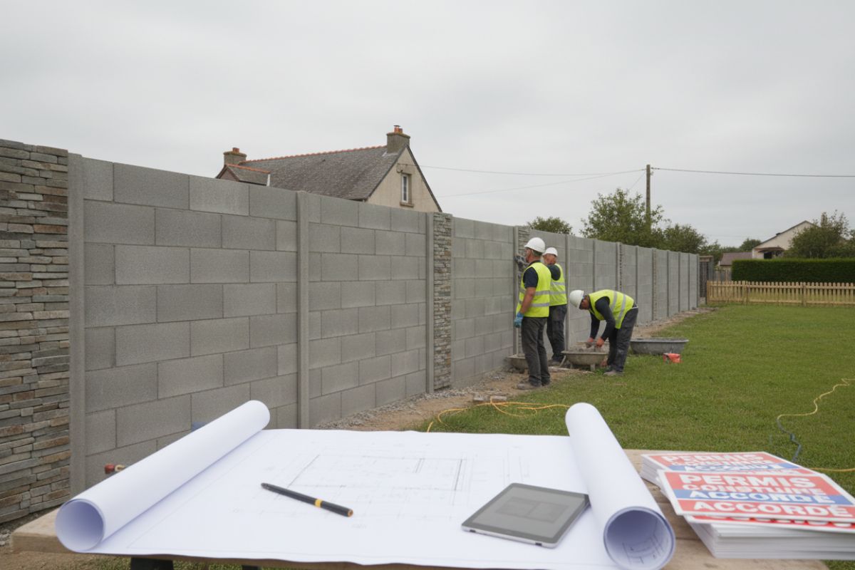 Faut-il un permis de construire pour un mur de clôture ?