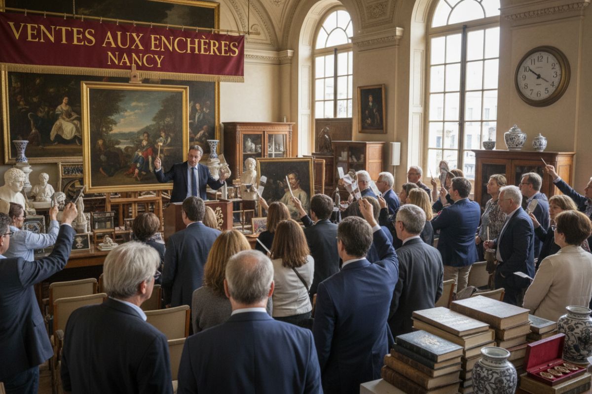 Ventes aux enchères à Nancy : où et quand acheter ?