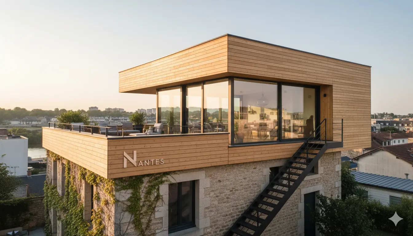 Comment réaliser un projet de surélévation de maison à Nantes ?