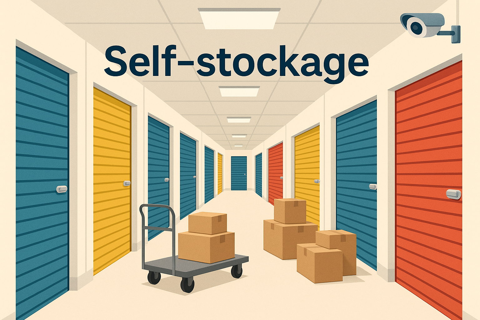 C&rsquo;est quoi un self-stockage ? Comprendre ce service de stockage moderne
