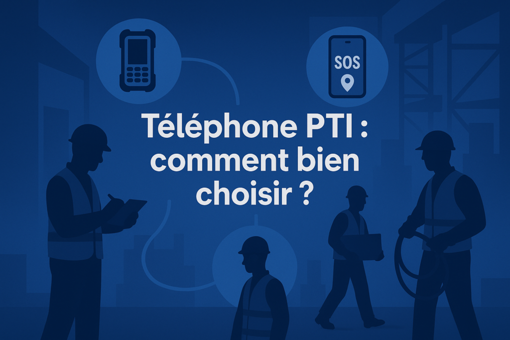 Illustration Téléphone PTI pour bien choisir la protection des travailleurs isolés