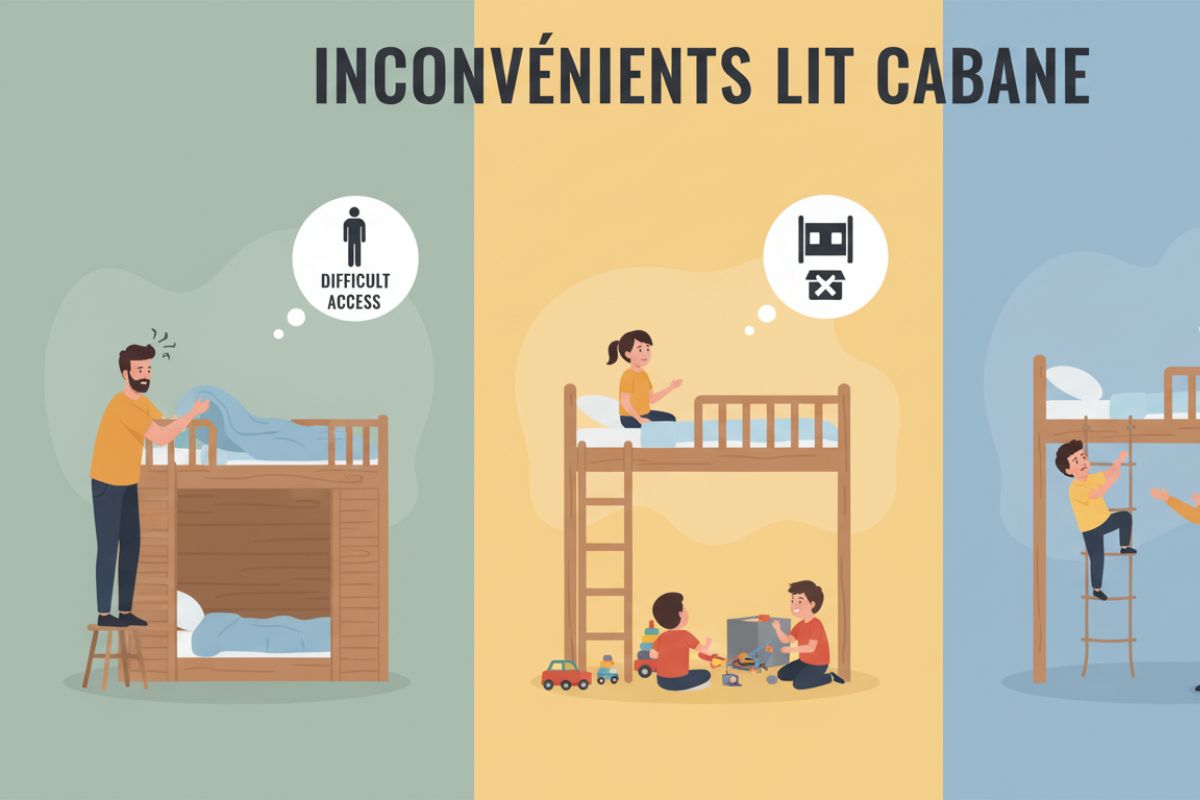 Lit cabane : les inconvénients à connaître avant d&rsquo;acheter