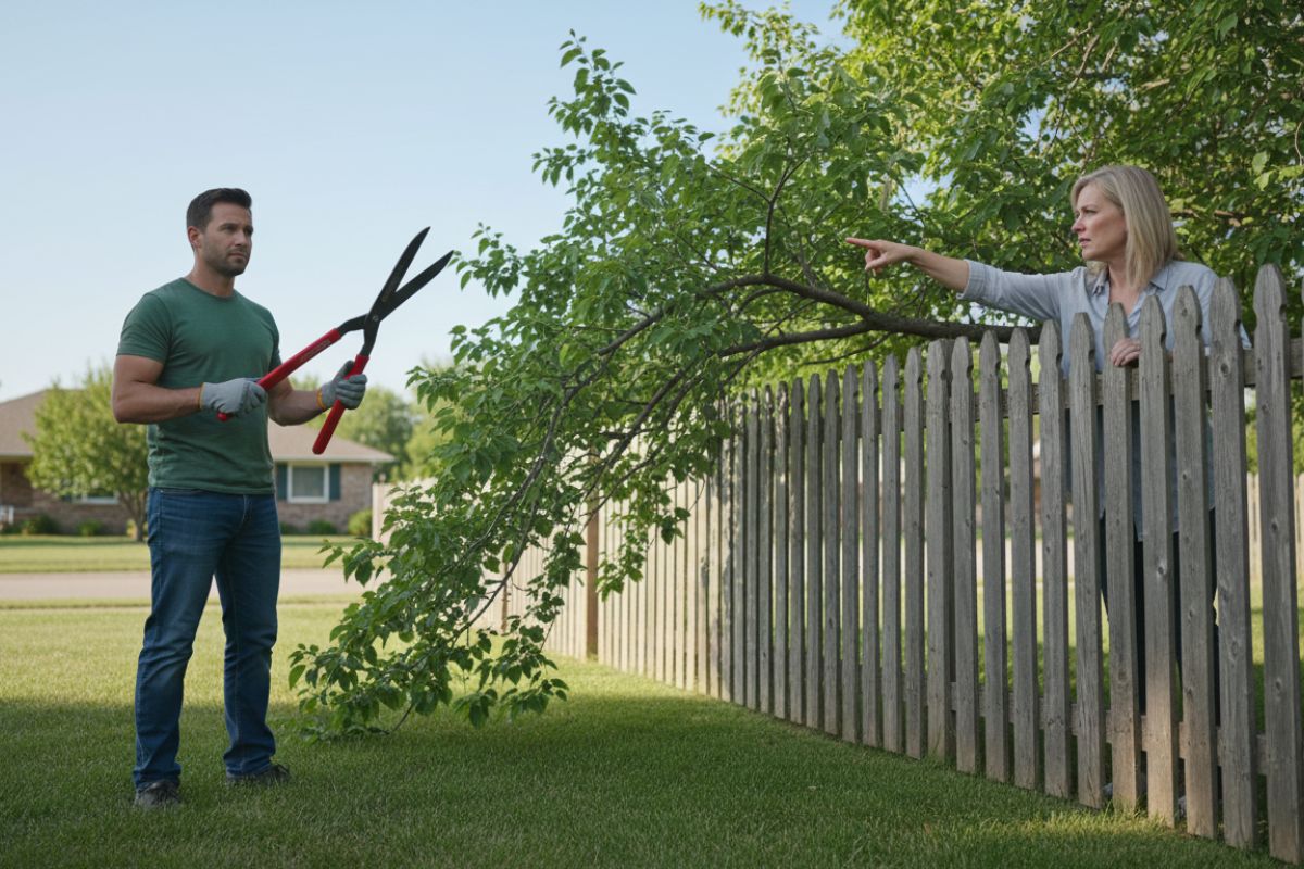 Peut-on couper les branches du voisin qui dépassent chez soi ?
