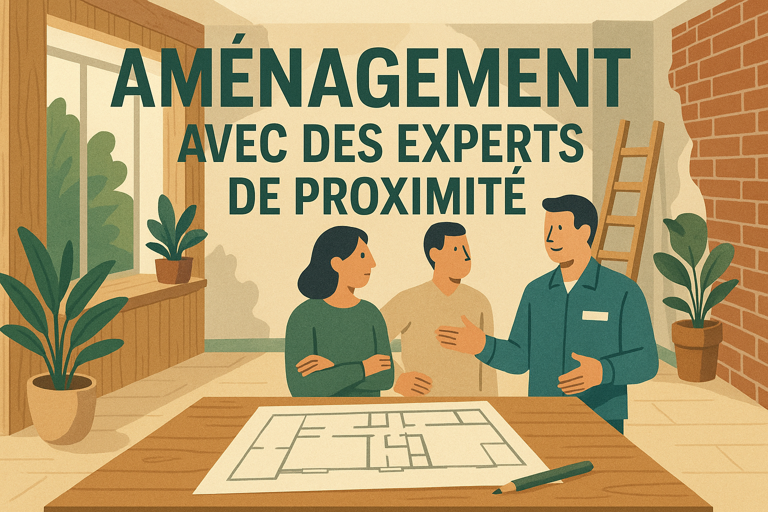 Comment réussir un projet d’aménagement avec des experts de proximité ?